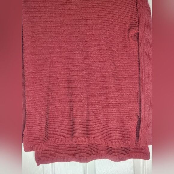 Tahari M Ginger MERINO WOOL Blend Knit Buttons Up Back Lngslvs Women's Sweater - Picture 4 of 10
